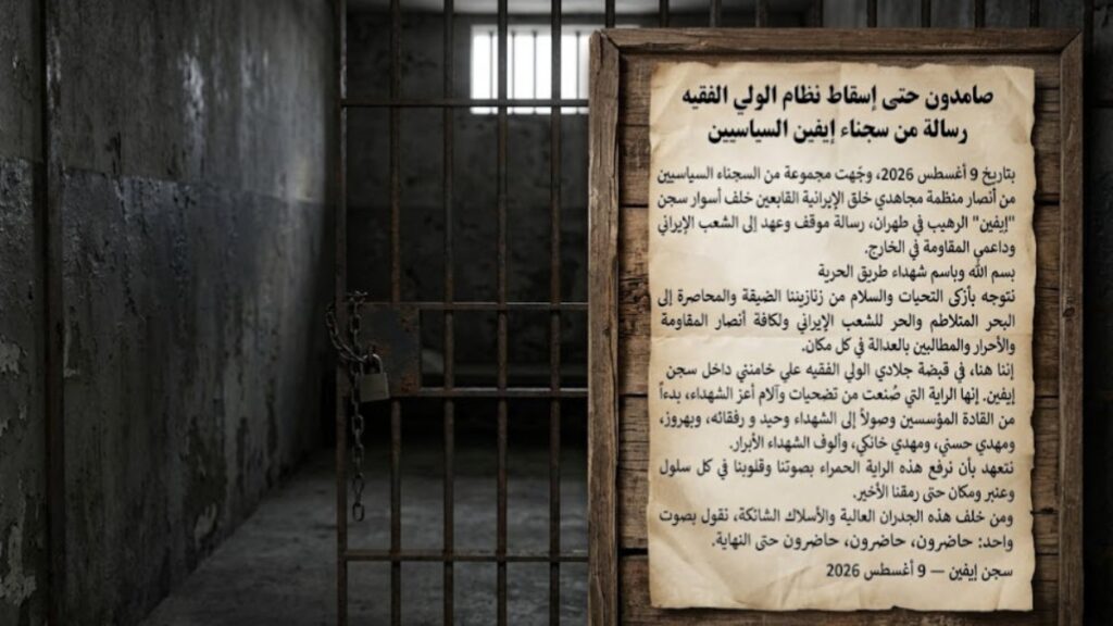 رسالة من سجناء إيفين السياسيين: صامدون حتى إسقاط نظام الولي الفقيه