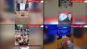 وحدات المقاومة تكرّم مؤسسي وشهداء مجاهدي خلق في 6 مدن إيرانية