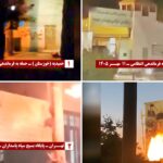 20 عملية نارية لـ وحدات المقاومة تستهدف مقرات الحرس والأمن في 10 مدن إيرانية