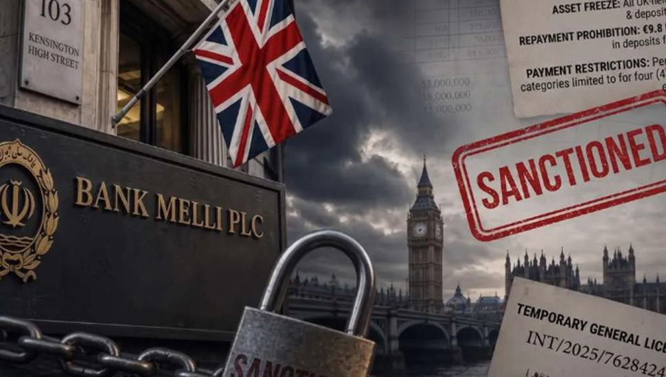 بريطانيا تنهي استثناءات 4 بنوك إيرانية وشركة تأمين.. وتضيق الخناق المالي على برنامج طهران النووي
