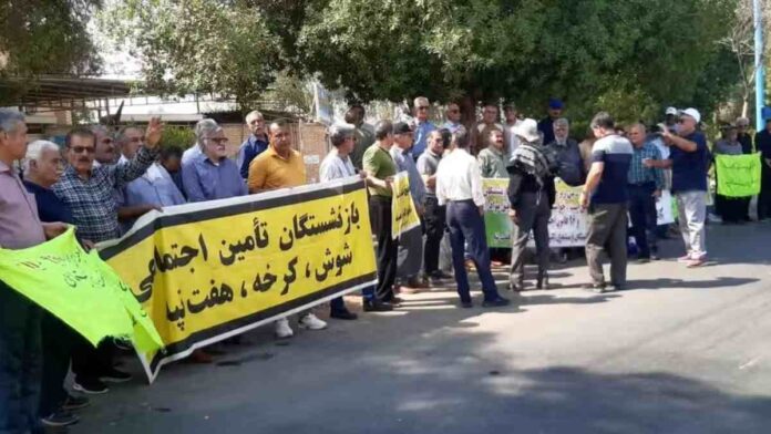 موجة احتجاجات في إيران.. عمال ومتقاعدون وطلاب ومزارعون يطالبون بحقوقهم المعيشية
