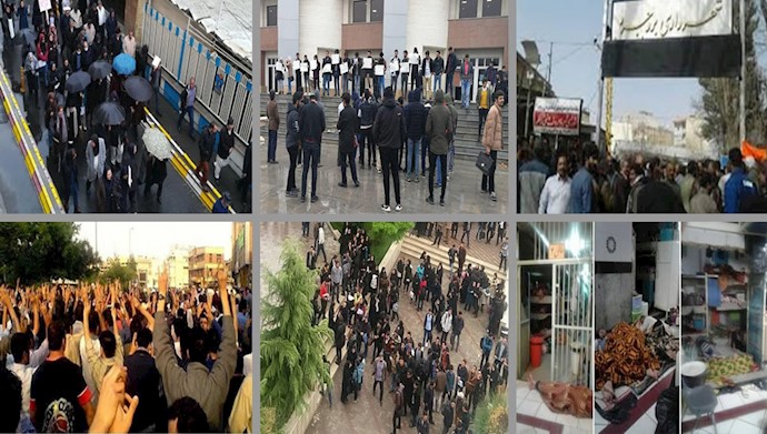 تواصل الإضرابات والاحتجاجات في إيران2