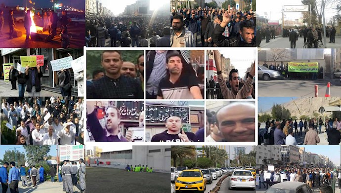 اتساع نطاق إضرابات واحتجاجات المواطنين في المدن  الإيرانية 