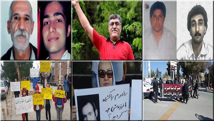 مواطنون إيرانيون يبدون غضبهم ضد النظام 