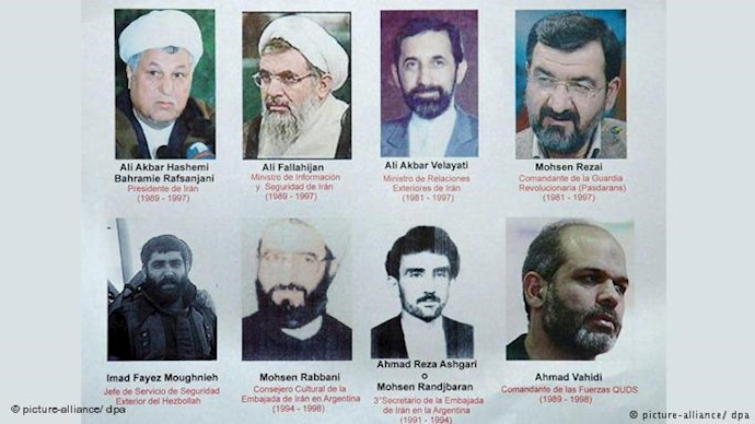المسؤولون الإيرانيون المتهمون بالتورط بتفجيرات بوينس أيريس المسؤولون الإيرانيون المتهمون بالتورط بتفجيرات بوينس أيريس