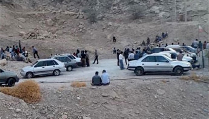 عمال سد «جم شير» بمدينة غتشساران