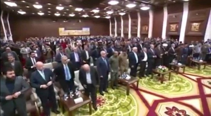 15 ديسمبر 2018 - إيرج مسجدي يغادر اجتماع البرلمان العراقي 
