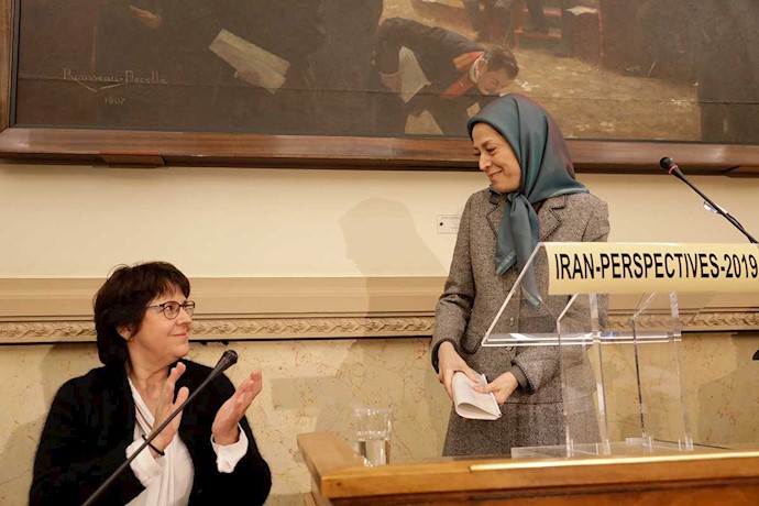 مريم رجوي في ندوة الجمعية الوطنية الفرنسية