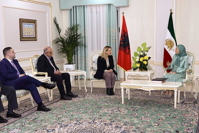 زيارة قرينة الرئيس الألباني