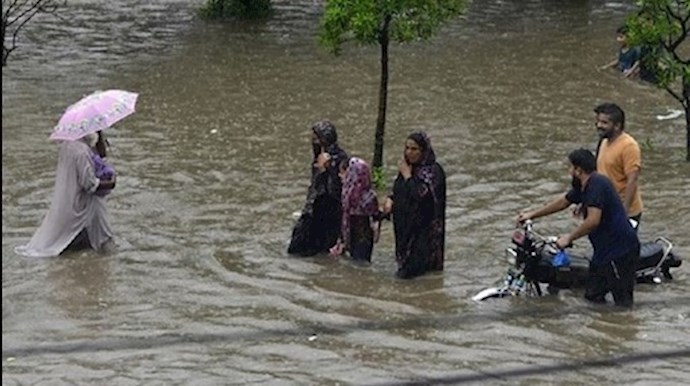 فيضانات في محافظة بوشهر