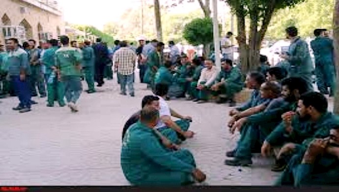 إضراب عمال بلدية الأهواز