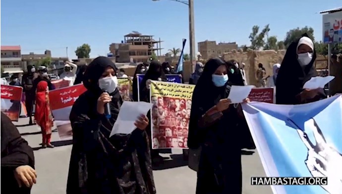 تظاهرات أهالي فراه بأفغانستان ضد نظام الملالي