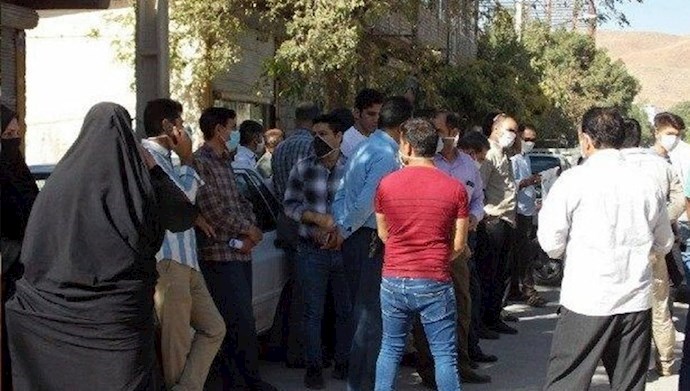 تجمع مواطني بلدات نورآباد دلفان في لرستان 