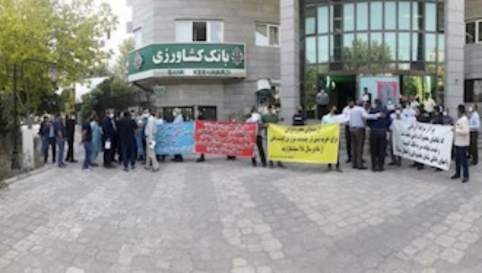 احتجاج مربي الماشية في مشهد