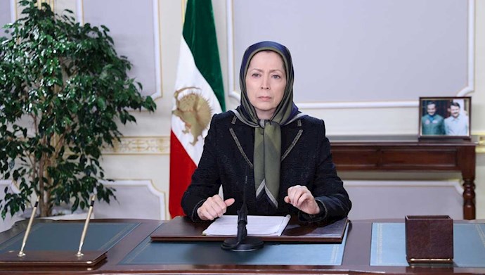 مريم رجوي في حفل التأبين للعقيد الطيار بهزاد معزي مريم رجوي في حفل التأبين للعقيد الطيار بهزاد معزي