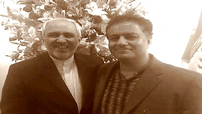 عميل افراسيابي مع ظريف