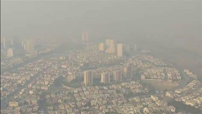 إيران .. تلوث الهواء هدية وباء ولاية الفقيه للشعب الإيراني