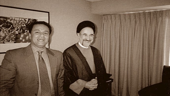 عميل افراسيابي مع محمد خاتمي