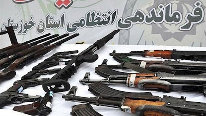 اكتشاف 4890 قطعة سلاح في خوزستان