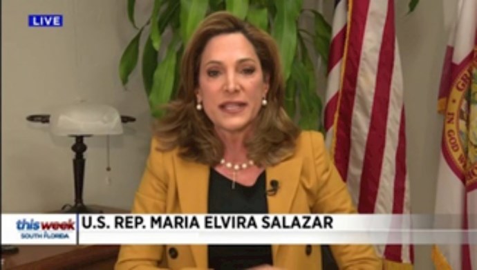 ماريا إيلفيرا سالازار، عضوة الحزب الجمهوري في الكونغرس الأمريكي