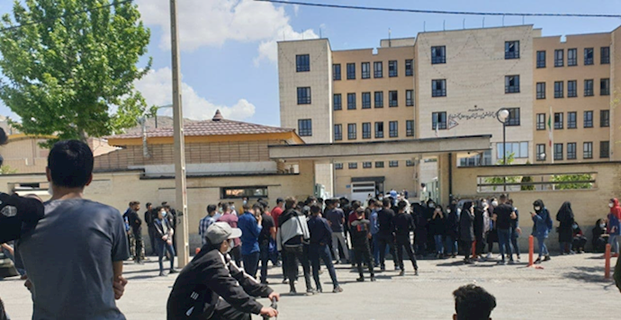 تجمعات طلابية في جهار محال بختياري