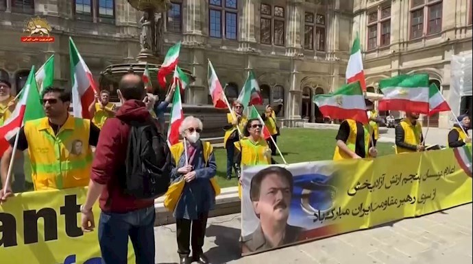 مظاهرات أنصار المقاومة الإيرانية