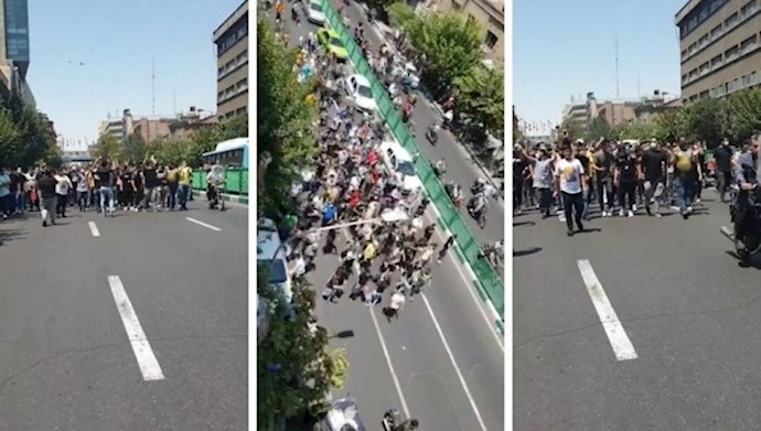 احتجاجات في طهران الاثنين 26يوليو