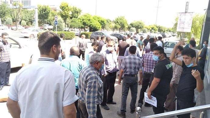 احتجاج الخبازين في قزوين 