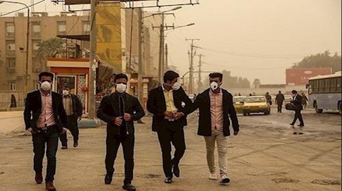 إيران.. ازدياد موجات الغبار واستمرار اغلاق المدارس في 11 مدينة بمحافظة خوزستان