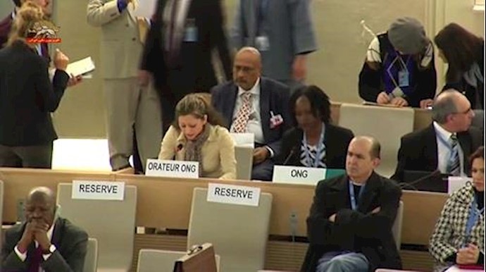 اجتماع مجلس حقوق الإنسان: إدانة حملة الاعتقالات التعسفية خلال انتفاضة إيران وقتل السجناء تحت التعذيب