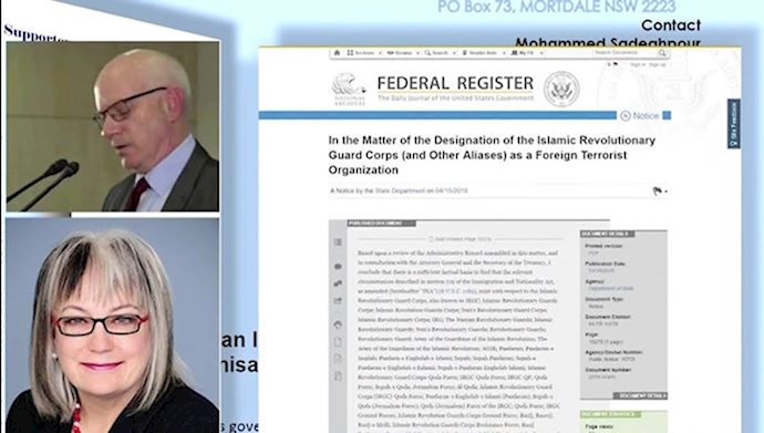 لجنة حماة الشعب الإيراني في أستراليا تدعو الحكومة الأسترالية إلى تصنيف قوات الحرس التابعة لخامنئي