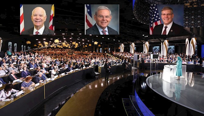 رسالة من أعضاء مجلس النواب ومجلس الشيوخ الأمريكي للاجتماع السنوي للمقاومة الإيرانية في أشرف الثالث